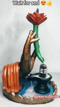 Amazing shivling marking With back flow doop || shielding making #shorts