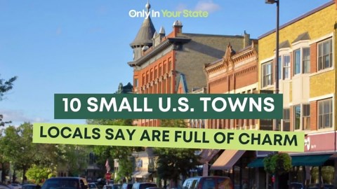 10 small US towns locals say are full of charm