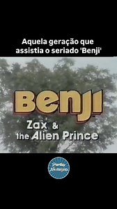 📺 Abertura 'Benji' (Benji, Zax & the Alien Prince), foi criada por Joe Camp , o criador da série de filmes Benji . Produzida pela Hanna-Barbera Productions e pela Mulberry Square Productions, e foi ao ar na CBS em 1983. No Brasil a série foi exibida em 1985 na Rede Globo e em 1993 na TV Manchete. 👉 Você assistia? #nostalgia #reels #saudades #anos80 #series #80s | Partiu Nostalgia