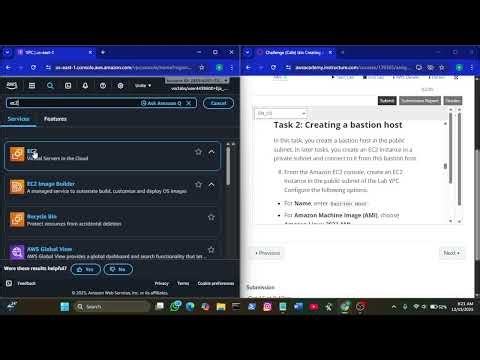 Challenge Cafe lab Creating a VPC Networking Environment for the Café