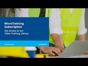 Emerson MicroTraining Subscription