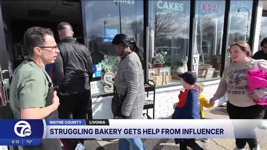 Viral TikTok review saves Livonia bakery and brings massive lines