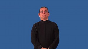 Watch how to sign 'typographical error' in American Sign Language.