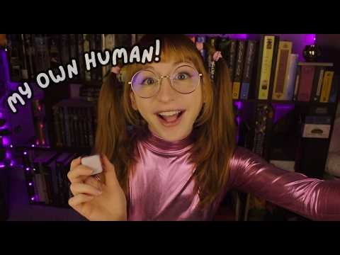 alien pokes and prods you! (asmr)