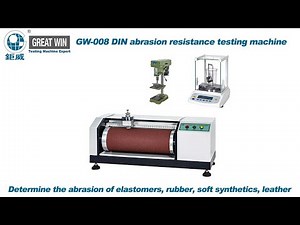 SATRA TM174 GW-008 Din abrasion testing machine