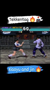 Tekkentag xiaoyu and jin gameplay 🔥🔥🕹️ #ibrahimKhan #tekkentag #Viralgames #xiaoyu #Jin_kazama | Ibrahim Khan