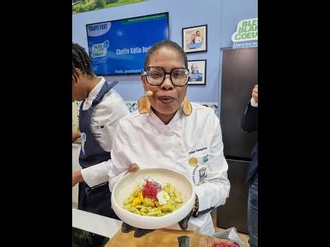 Session cuisine avec la Cheffe Katia Desprez (et son fils Kevyn 😊) !