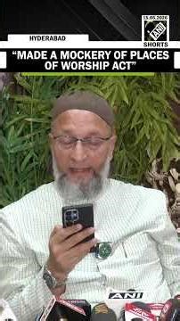 “Made a mockery of Places of Worship Act…” Owaisi condemns MP High Court’s Dhar Bhojshala verdict