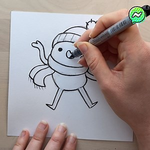 6.1K views · 175 reactions | Looking for a creative and fun challenge during the holiday break? We’ve put together a step-by-step drawing tutorial to help you draw your very own Bleepie! Try it out and share your finished version with us at #MKidsHoliday | Messenger Kids | Facebook