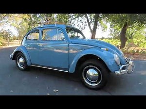 1959 Type 1 Volkswagen Beetle in Capri Blue
