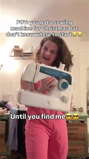 Click the linked video and get your machine set up today! #learntosew #sewing