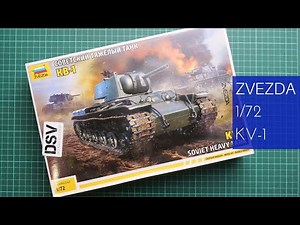 Zvezda 1/72 KV-1 (5070) Review
