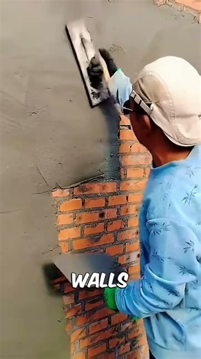 Perfect Wall Finish in Seconds#plaster