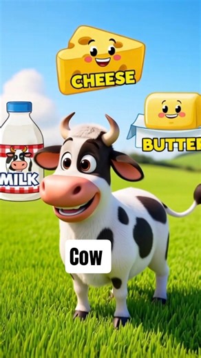 Cow Life Documentary in 3D 🐄✨ #shorts #aivideo #aianimals #cow