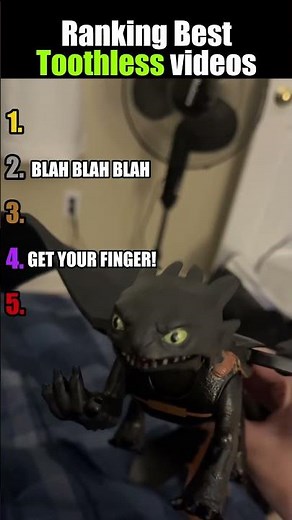 Top 5 Toothless Toy Moments That Will Make You LOL! #shorts