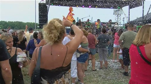 Party in the Park filled with festive joy during Christmas in July-themed event