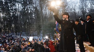 If you missed our live Groundhog Day coverage from Punxsutawney, Pa., on '69 News at Sunrise' and on WFMZ.com this morning, here are some highlights of the festivities at Gobbler's Knob, courtesy of Commonwealth Media Services. Take a look. | WFMZ