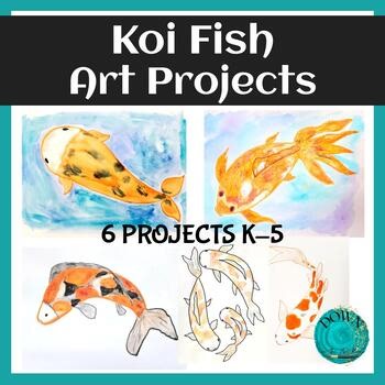 Koi Fish Art Projects Elementary Art Lesson