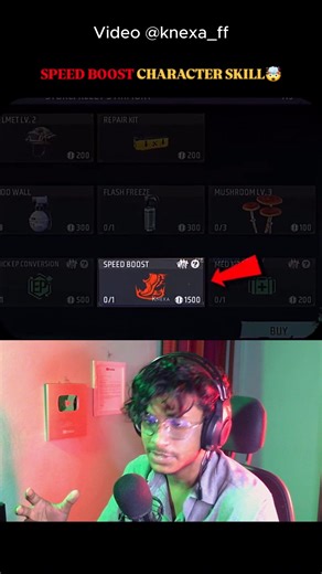 1.8K views · 25 reactions | speed boost character skill ☠ #FreeFire #xnipermiraj #tipsandtricks | Xniper Live | Facebook