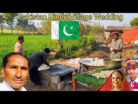 Pakistan Hindu Village Wedding | Simple Shaadi, Traditional Khana & Real Gaon Life | Dadoo Bheel
