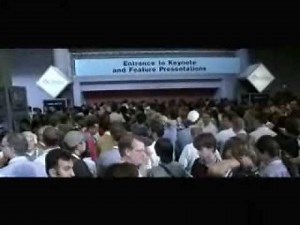 LinuxWorld 1999, Torvalds and Stallman