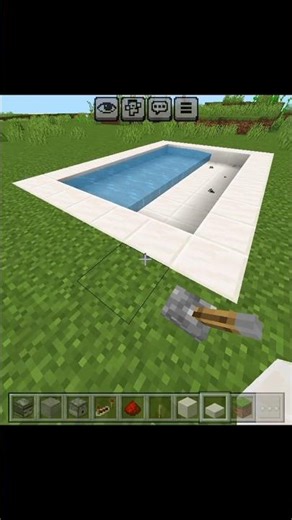 automatic swimming pool | minecraft
