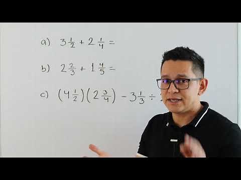 Operaciones compuestas con fracciones