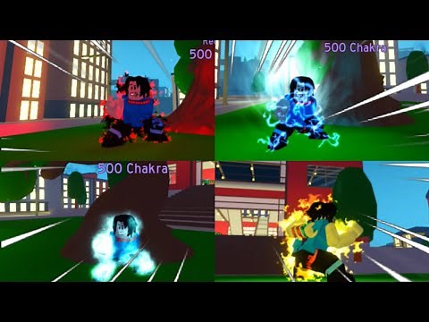 All Body Auras Showcase In Anime Fighting Simulator