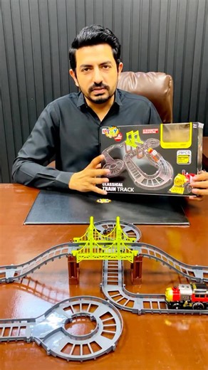 Toy Company on Instagram: "𝟮𝟵𝗣𝗰𝘀 𝗞𝗶𝗱𝘀 𝗖𝗹𝗮𝘀𝘀𝗶𝗰𝗮𝗹 𝗧𝗿𝗮𝗶𝗻 𝗧𝗿𝗮𝗰𝗸 𝗦𝗲𝘁 Let your little conductor build, connect, and explore with this, perfect for sparking imagination and creative play! 🧠🎨 𝗦𝗵𝗼𝗽 𝗡𝗼𝘄: https://www.toycompany.pk/collections/train-track-sets . . . . #TrainTrackSet #KidsToys #CreativePlay #LearningFun #ToyTime #GiftForKids #toycompanypk"