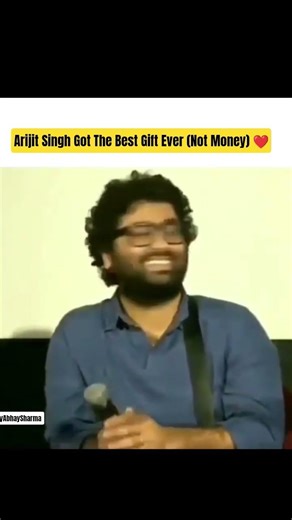 "Never Change" - A Fan’s Pure Message to Arijit Singh 🥺 #arijitsingh #music #shorts #heyabhaysharma