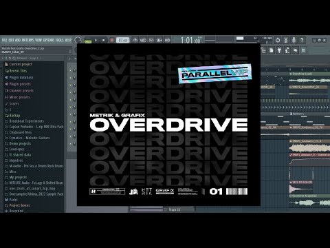 [Drum & Bass] Metrik & Grafix - Overdrive FL Studio #metrik #metrikoverdrive #grafix #drumnbass