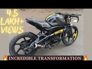 The Most insane transformation of Honda CBF125 Stunner! Rebuild timelapse.| FD CUSTOMS
