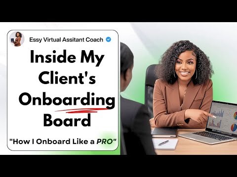 You’ve Signed the Client, Now What? Here’s My Full Onboarding Process | VA Workflow 2025❗️💥