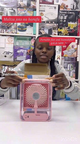 Elegant Humidifier Fan from Zidi Collections