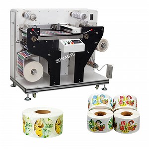 [Hot Item] Automatic Roll to Roll Rotary Digital Label Die Cutter Cutting Machine