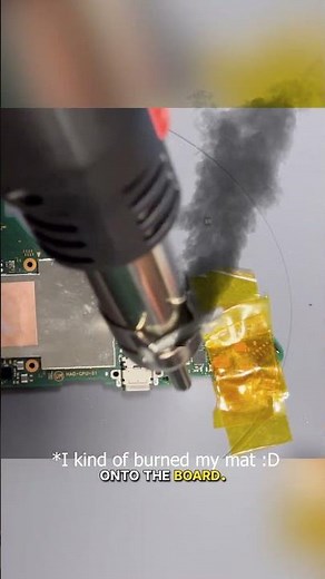 Microsoldering a Nintendo Switch Back to Life #nintendoswitch #electronics #soldering #repair
