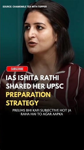 Ishita Rathi AIR 8 | Syllabus Based Preparation Strategy #upsc #civilserviceexam
