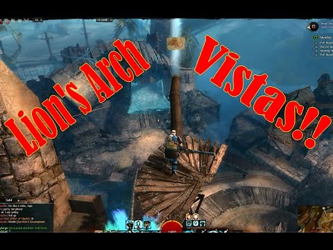 Guild Wars 2 - Complete Lion's Arch Vistas Guide