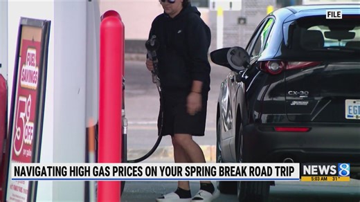 Navigating high gas prices on your spring break road trip