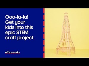 Construction Activities for Kids Who Love to Build: Eiffel Tower