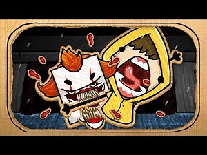 IT - In a Nutshell (Pennywise Cardboard Recap Animation)