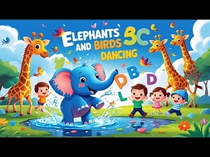 ABC Song 🎵 | Can Elephants Really Sing? | Jolly Kids Songs