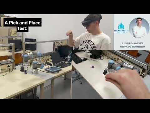 Mixed Reality for the Programming and Control of Robots in Industrial Processes