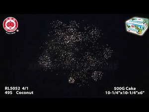 Coconut - Red Lantern Fireworks - 500 Gram - RL5052