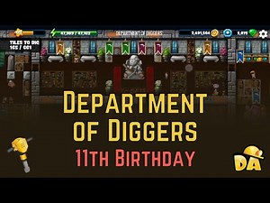 Department of Diggers - #2 11th Birthday - Diggy's Adventure