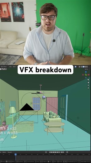 Stranger Things VFX Breakdown #strangerthings #vfxbreakdown #blender3d
