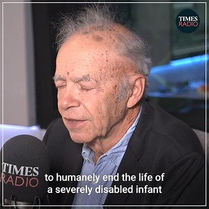 2.4K views · 43 reactions | “We should end lives where there is no prospect of them improving.” The philosopher Peter Singer talks to Hugo Rifkind about the right to end a life. | Times Radio | Facebook