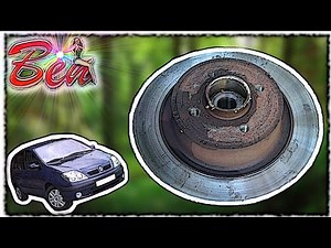 [Hors série Tuto #10] RENAULT Scenic Changement Disque Plaquette Roulement Arrière!?