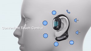 MINISO MS162 AI Language Translation Earbuds Real Time, 3 in 1 Translator Earbuds for 135 Languages, Fit iOS&Android, Bluetooth 5.4 Translation Headphones Devices with APP for Travel Business Learning