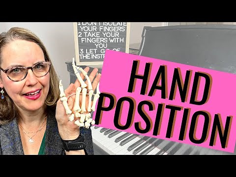 Hand Position at the Piano: 5 Foundations of Piano Technique, Part 1
